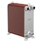 Alfa Laval Brazed Plate Heat Exchanger, AISI 316L, Stainless Steel, 190 Plates-Dual Circuit Evaporator 2,420k BTU ACH502DQ-190AH-F - alternate 3